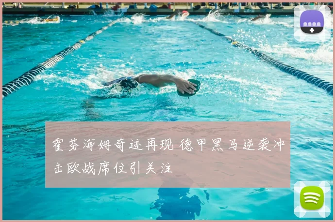 霍芬海姆奇迹再现 德甲黑马逆袭冲击欧战席位引关注